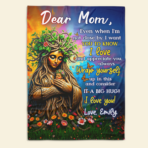 Personalized Gifts For Mom Blanket 05hupu170225 Feel My Love Within It - Blanket - GoDuckee