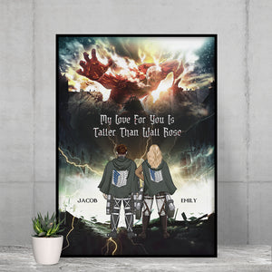 Personalized Gifts For Couple Canvas Print My Love For You 01hupu010224hh - Canvas Print - GoDuckee