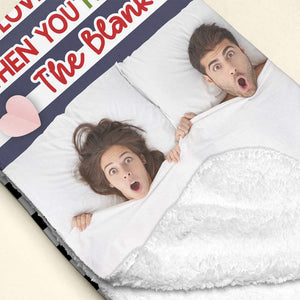 Personalized Gift For Couple Blanket I Love You - Blankets - GoDuckee