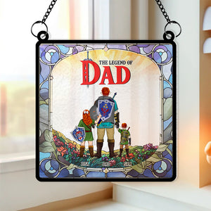 Personalized Gifts For Mom Suncatcher Window Hanging Ornament 01KAMH250424HG Mother's Day - Ornaments - GoDuckee