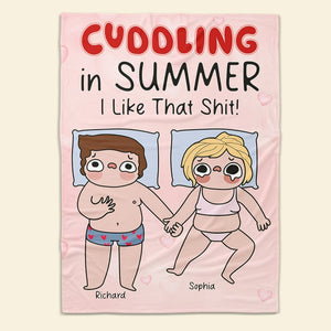 Personalized Gifts For Couple Blanket 03ohqn040624 - Blankets - GoDuckee