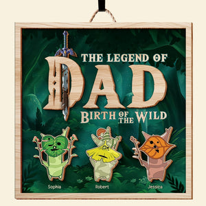 Personalized Gifts For Dad Wood Sign 051naqn220224 Father's Day - Wood Signs - GoDuckee