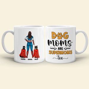 Dog, Best Dog Mom, Personalized Shirt, Gift For Dog Lovers, 01DNTN210423TM - Coffee Mug - GoDuckee