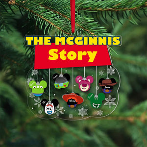 Personalized Ornament, Christmas Gifts For Family, 05QHPO261023 - Ornament - GoDuckee