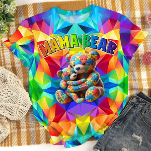 Personalized Gifts For Autism Mom Shirt 02ohtn080325 Mama Bear - AOP Products - GoDuckee