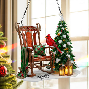 Memorial Cardinal Suncatcher Ornament Personalized Heaven Gifts For Family 03natn150825-Homacus