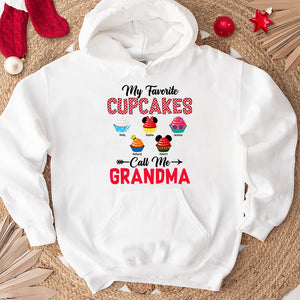 My Favorite Cupcakes Call Me Grandma-Personalized Sweatshirt-Gift For Family- Christmas Gift-05qhqn211023qn - Shirts - GoDuckee
