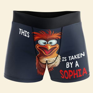 Funny Couple, Custom Photo Men Boxer Briefs, Gift For Valentine's Day, Couple Gift - Boxer Briefs - GoDuckee