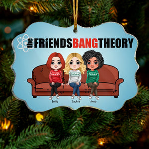 Theory Friends-Personalized Medallion Acrylic Ornament- Gift For Friends-PW-MALGDK- 03ohqn231123hh - Ornament - GoDuckee