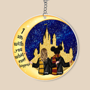 I Am With You What Ever Happens-Personalized Keychain-02htqn280723 - Keychains - GoDuckee