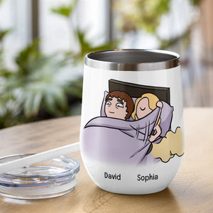 I Love You Even When You Fart Under The Blankets-Personalized Coffee Mug- Gift For Couple- Funny Couple Mug - Coffee Mug - GoDuckee