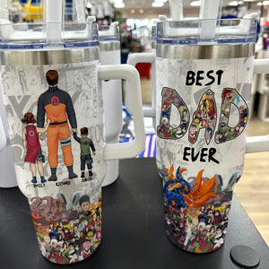 Personalized Gifts For Dad Tumbler 022qhqn260424pa Father's Day - Tumbler Cups - GoDuckee