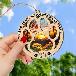 Pet Heaven, Suncatcher Ornament, Christmas Gifts For Pet Lover - Ornament - GoDuckee