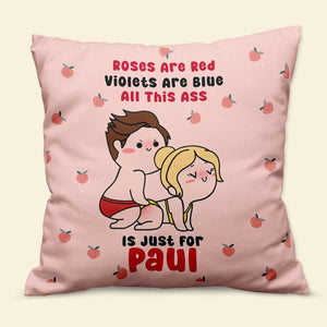 Personalized Gifts For Couple Pillow All This Ass - Pillows - GoDuckee