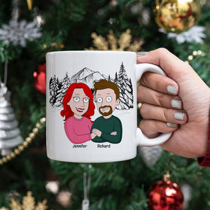Merry Christmas I love You- Personalized Coffee Mug- Christmas Gift For Couple-Couple Coffee Mug-06naqn221123hh - Coffee Mug - GoDuckee
