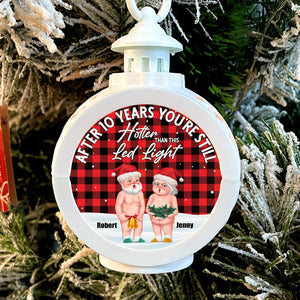 Couple, After 10 Years, LED Light Ornament, Christmas Gifts For Couple - Ornament - GoDuckee