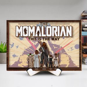 Personalized Gifts For Mom Wood Sign This Is The Way 01toqn150324dahhhg - Wood Signs - GoDuckee