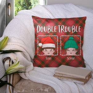 Kids, Grandchildren Are Like Flowers, Personalized Pillow, Christmas Gifts For Grandkids - Pillow - GoDuckee
