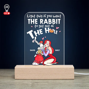Personalized Gifts For Couple LED Light Light The Rabbit 04qhqn310124 - Led Lights - GoDuckee
