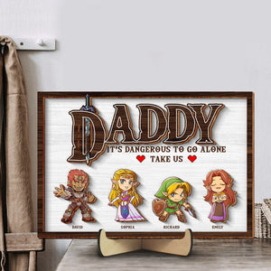 Personalized Gifts For Dad Wood Sign 051naqn220324 Father's Day - Wood Signs - GoDuckee