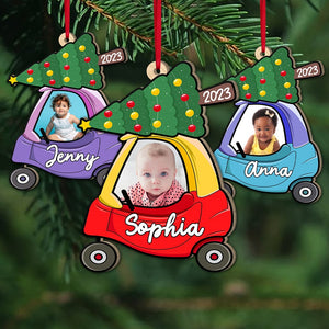 Custom Kid Photo Wood Ornament, Christmas Gift For Kids, 04NAPO241023 - Ornament - GoDuckee