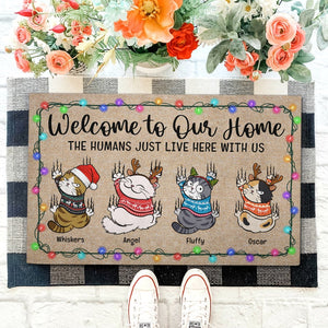 Welcome To Our Home-Personalized Door Mat GO1DOR-02naqn271023 - Doormat - GoDuckee