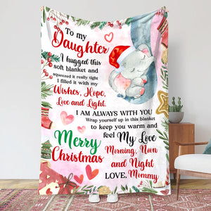 Mother, I Am Always With You, Personalized Blanket, Christmas Gifts For Kid - Blanket - GoDuckee