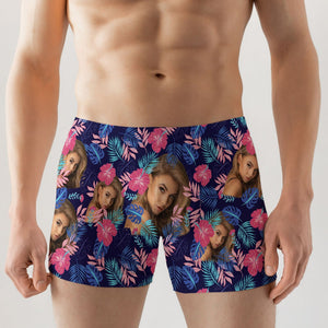 Custom Photo, Husband Boxer, Gift For Husband, 03ACPO210623 - Boxer Briefs - GoDuckee
