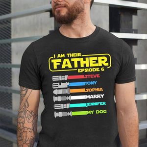 Father, I Am Their Father, Personalized Shirt, Gifts For Dad, 04HUPO260523 - Shirts - GoDuckee