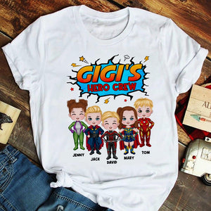 Personalized Grandma Shirt 02OHTN190823PA, Gift For Family - Shirts - GoDuckee