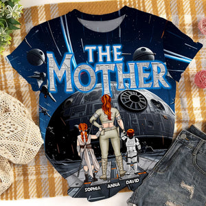 Personalized Gifts For Mom Shirt, Best Mother In The Galaxy 04qhtn120325hhhg - AOP Products - GoDuckee