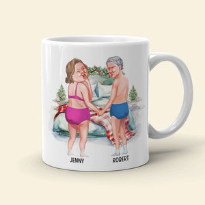 Couple, An Endless Sleepover, Personalized Coffee Mug, Christmas Gifts For Couple - Coffee Mug - GoDuckee