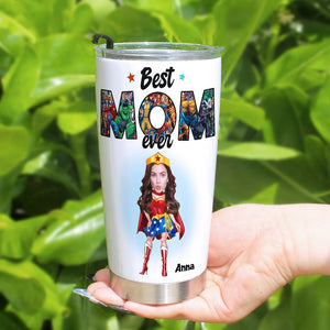 Custom Photo Gifts For Mom Tumbler Best Mom Ever 031hutn220224 Mother's Day Gifts - Tumbler Cups - GoDuckee