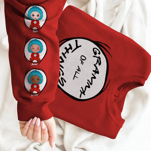 Grammy of All Things, Personalized Shirt, Christmas Gifts For Grandmother - AOP Products - GoDuckee