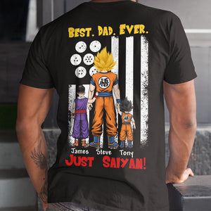 Father, Best Dad Ever, Personalized Shirt, Gift For Dad, 01DNPO010623HH - Shirts - GoDuckee
