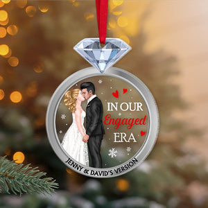 In Our Engaged Era- Personalized Acrylic Ornament-03natn101123pa - Ornament - GoDuckee