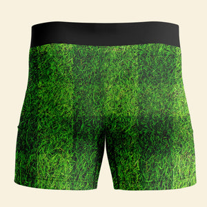 Take Me Out To The Ball Game, Boxer for Football Lover, Men Boxer Briefs, Gift For Football Lover - Boxer Briefs - GoDuckee