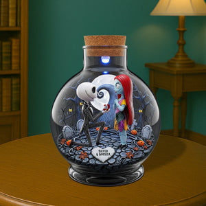 Horror Couple Plaque - Personalized Gifts For Couple 02totn080725 - Shaped Plaques - GoDuckee