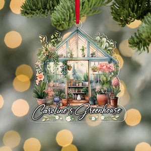 Gardener Personalized Ornament, Christmas Gifts For Plant Lover - Ornament - GoDuckee