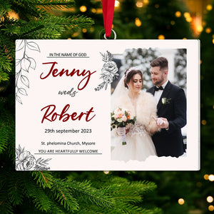 Personalized Ornament - Christmas Gifts For Couple - 01OHPO251123 - Ornament - GoDuckee