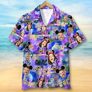 Tale As Old As Time-Custom Photo Hawaiian Shirt -Gift For Couple-GZ-HW-05hutn060723 - Hawaiian Shirts - GoDuckee