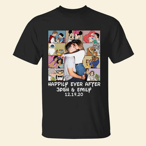 Happily Ever After- Custom Photo Couple Shirt- Couple Gift- 02qhqn291223 - Shirts - GoDuckee