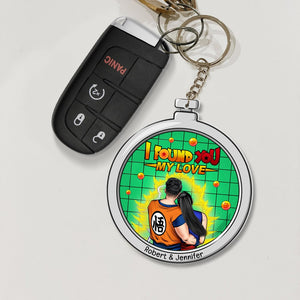 I Found You My Love-Personalized Keychain- Gift For Him/ Gift For Her- Couple Keychain- PW-KCH-011htqn270923hh - Keychains - GoDuckee