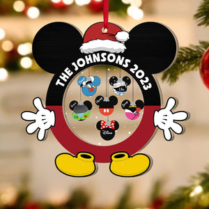 Personalized Family Ornament, Christmas Gifts For Family, 02QHPO251023 - Ornament - GoDuckee