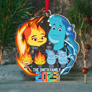 Personalized Christmas Ornament, Christmas Gifts For Family, 04HTPU271123 - Ornament - GoDuckee