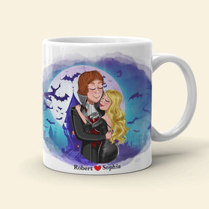 Couple, When We're Together Every Night, Personalized Coffee Mug, Halloween Gifts For Couple - Coffee Mug - GoDuckee