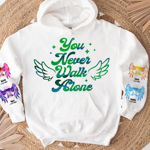Personalized Gifts For Mom Shirt 01hutn240225 You Never Walk Alone - AOP Products - GoDuckee