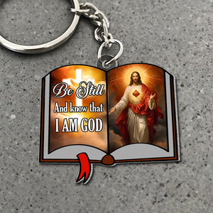 Personalized Gifts For Christian Keychain 02xqtn090125 Jesus I Trust In You - Keychains - GoDuckee