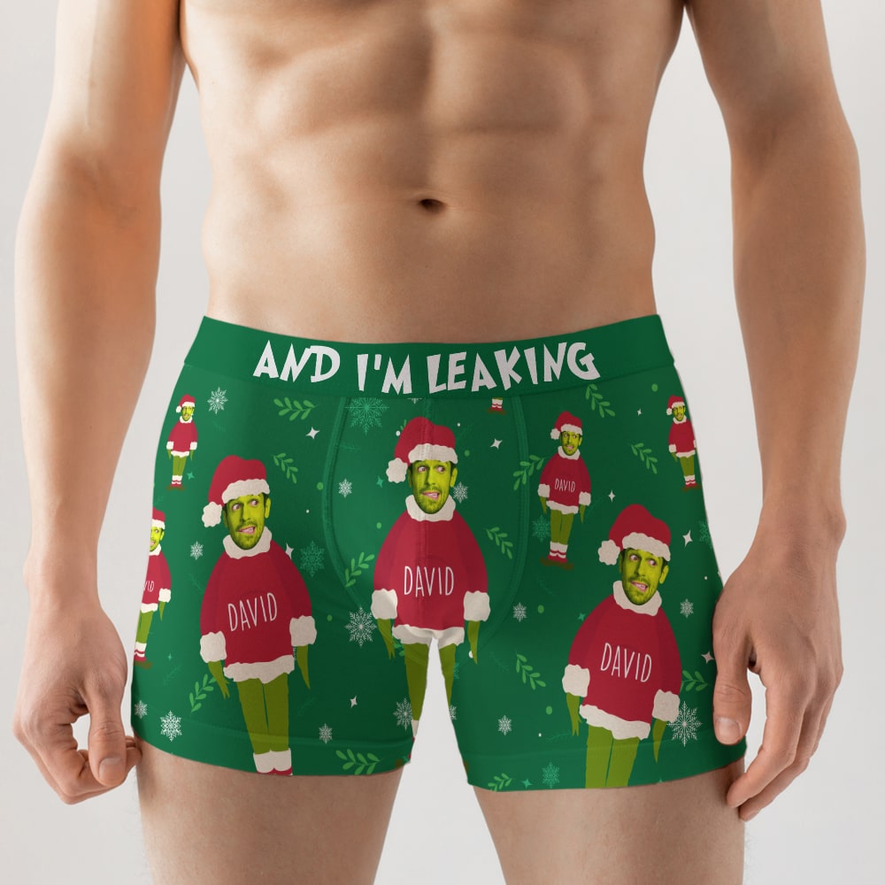 I'm All Toasty Inside - And I'm Leaking, Custom Photo 01HTQN141123 Funny Couple Boxer Briefs, Christmast Gifts - Boxer Briefs - GoDuckee