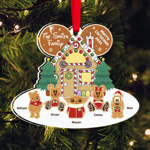 Merry Christmas 2023-Personalized Acrylic Ornament PW17-AONMT- 03htdt021123 - Ornament - GoDuckee